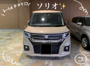 ソリオご納車致しました☆